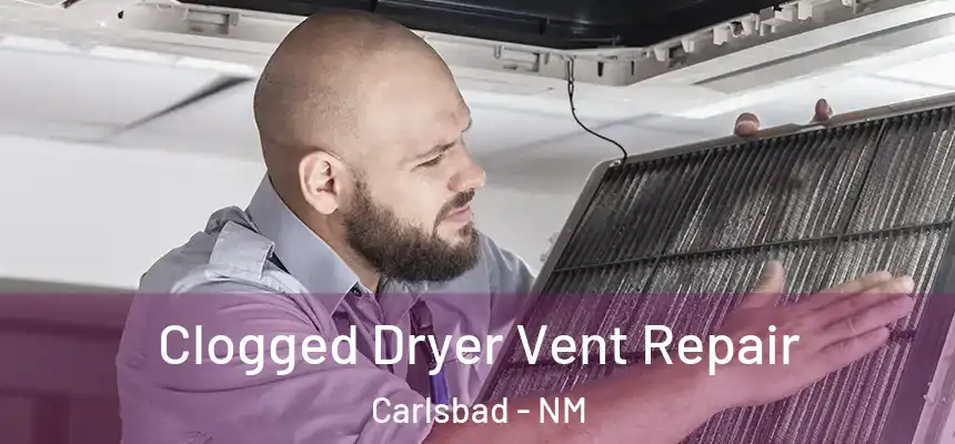  Clogged Dryer Vent Repair Carlsbad - NM